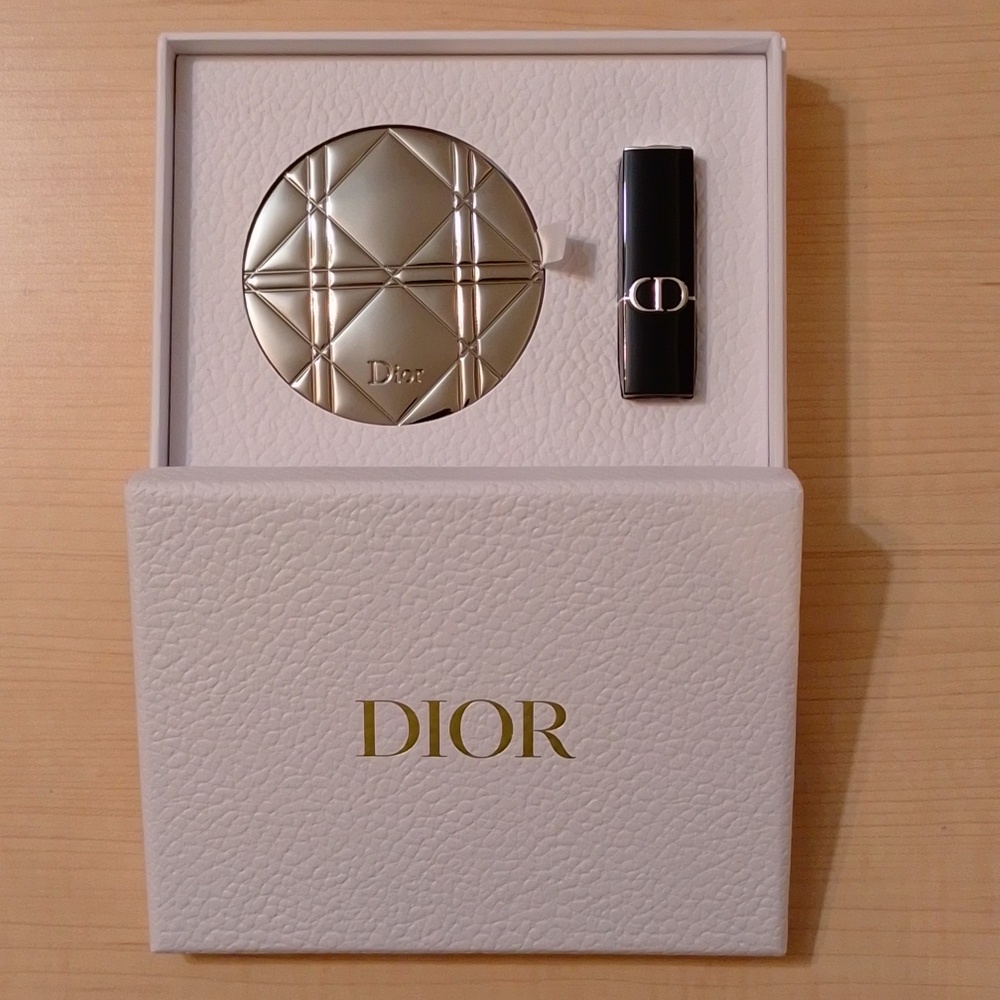 Dior Mirror Compact Couture Colour Lipstick Gift Set